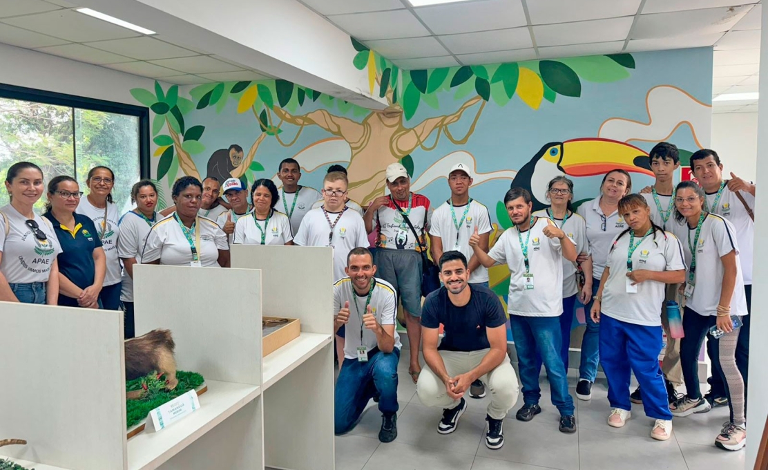 Parque Cinturão Verde recebe estudantes da APAE de Jussara