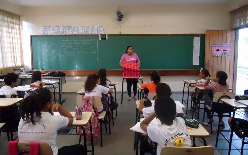 Escola Gonçalo Gutierres incentiva a produção textual