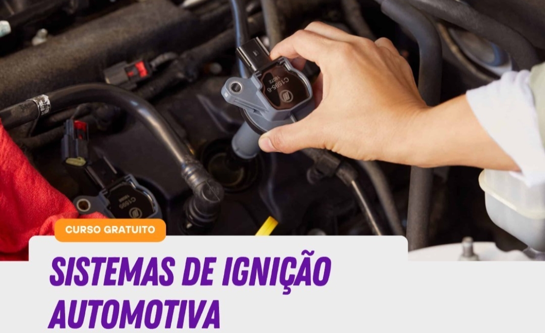 Últimas vagas para curso gratuito de Sistemas de Ignição Automotiva