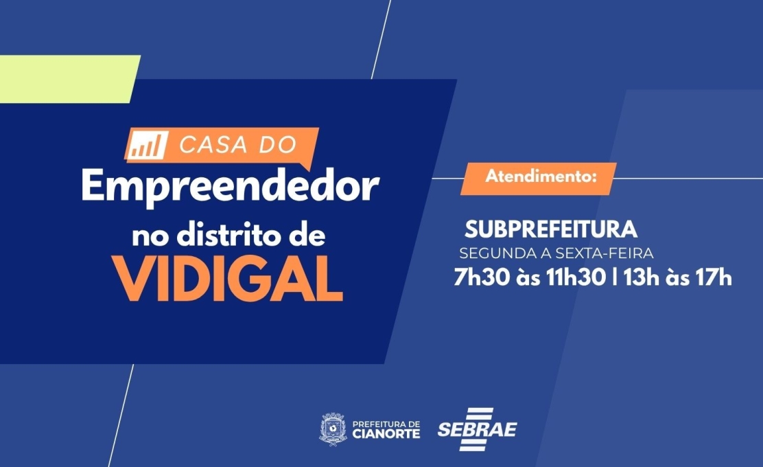 Distrito de Vidigal passa a contar com Casa do Empreendedor