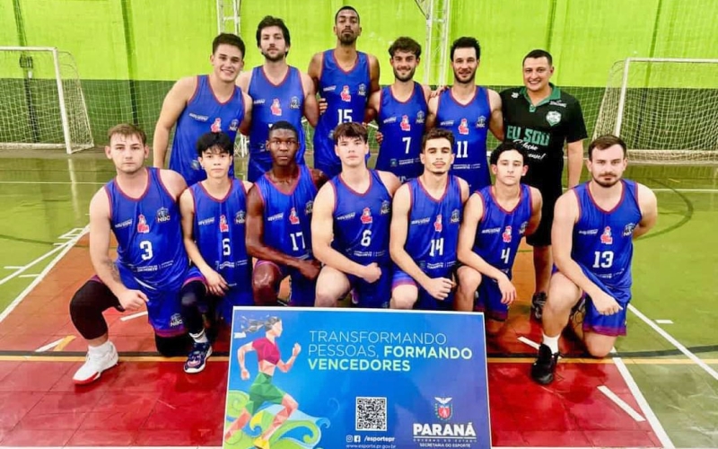  Novo Basquete Cianorte consagra-se tricampeão da fase regional dos Jogos Abertos