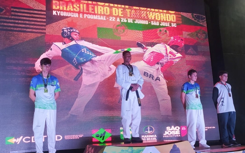 Atleta cianortense é destaque em Campeonato Nacional de Taekwondo 