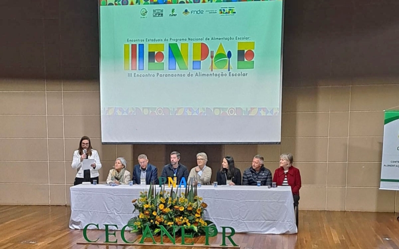 Cianorte marca presença no III Encontro Paranaense de Alimentação Escolar 