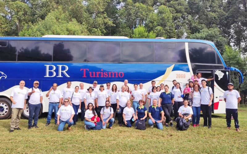 Membros do IGR Cinturão Verde e Aflotur visitam propriedade turística sustentável