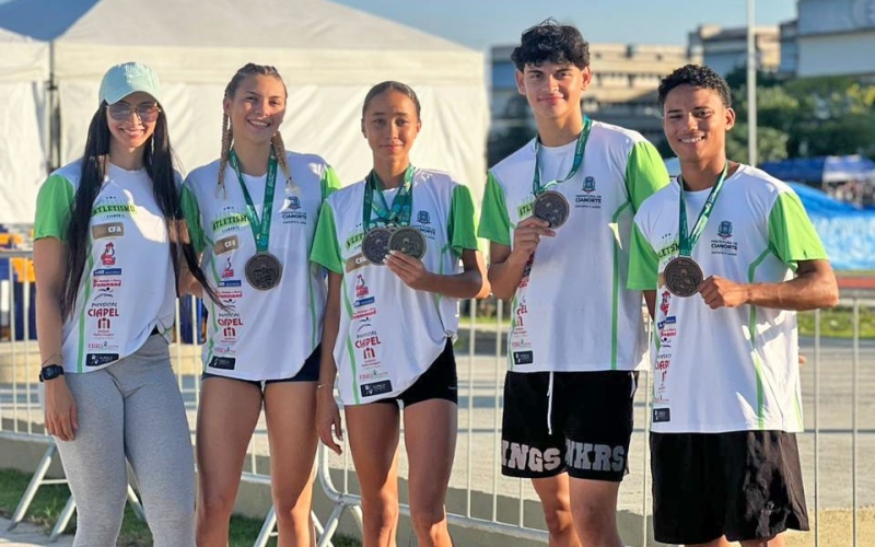 Cianortenses são medalhistas no Brasileiro Sub-20 de Atletismo