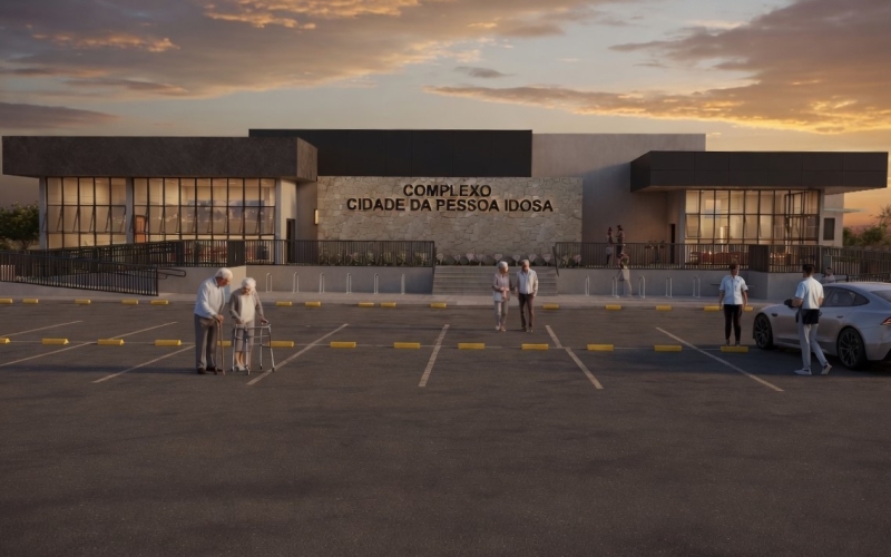Com investimento de R$ 8 milhões, Cianorte autoriza início das obras do Complexo Social Cidade da Pessoa Idosa