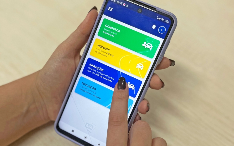 Diretran possibilita indicar condutor responsável por infração via Carteira Digital de Trânsito