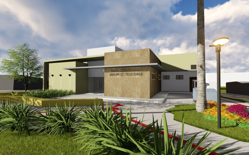 Em breve, moradores do Jardim Santa Felicidade contarão com Salão Comunitário