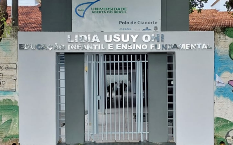 Escola Municipal Lidia Usuy Ohi recebe revitalização