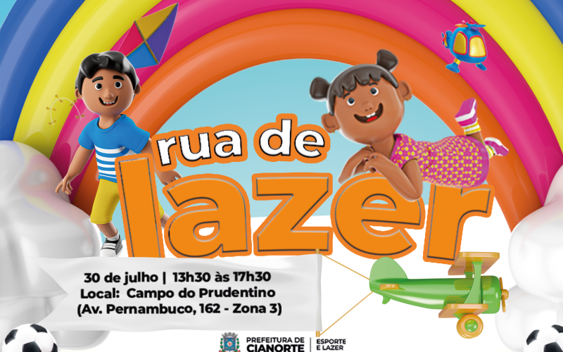 Rua de Lazer agita Vila Operária neste sábado