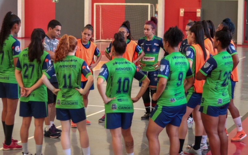 Cianorte Futsal Feminino enfrenta Telêmaco Borba pela LFF