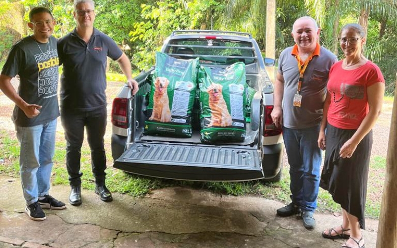 Banco de Ração e Utensílios recebe doações de empresas locais