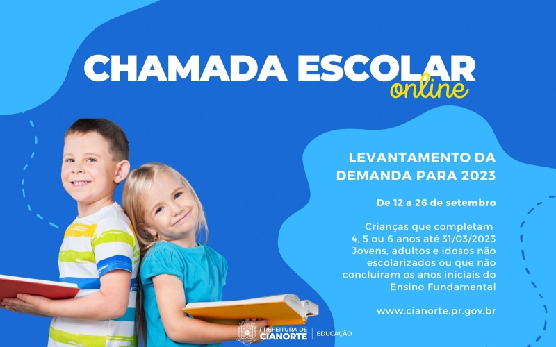 Secretaria de Educação realiza levantamento da demanda de vagas para 2023