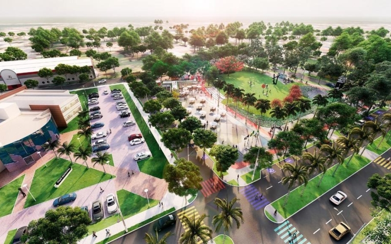 Começam as obras de revitalização da Praça da República