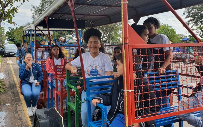 Secretaria de Assistência Social promove tarde divertida para as crianças