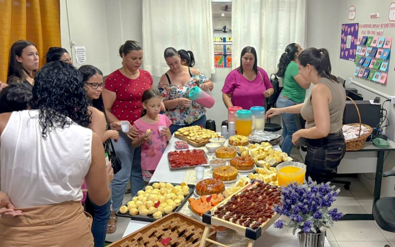 CMEI Professora Helena Cioffi oferece recepção especial para as mães e famílias