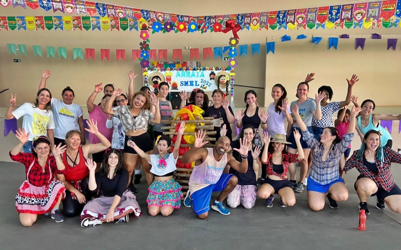 2º Arraiá da Secretaria de Esporte e Lazer reúne 120 participantes