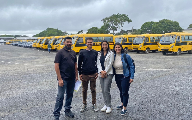 Cianorte recebe ônibus escolar zero quilômetro do Governo Estadual