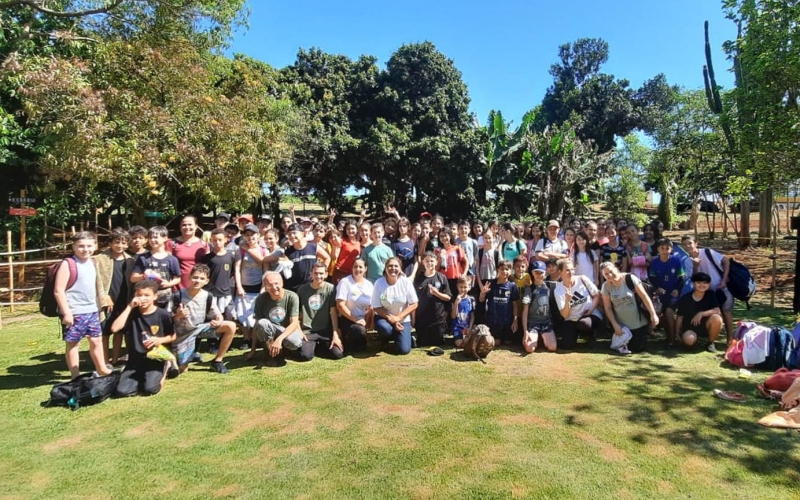 Alunos conhecem roteiro do turismo rural e de aventura cianortense