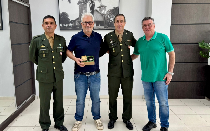 Tiro de Guerra de Cianorte tem novo chefe de instrução