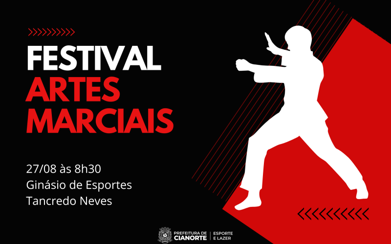 Sábado tem Festival de Artes Marciais no Tancredão