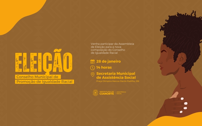 Conselho de Promoção da Igualdade Racial convoca interessados em compor o órgão