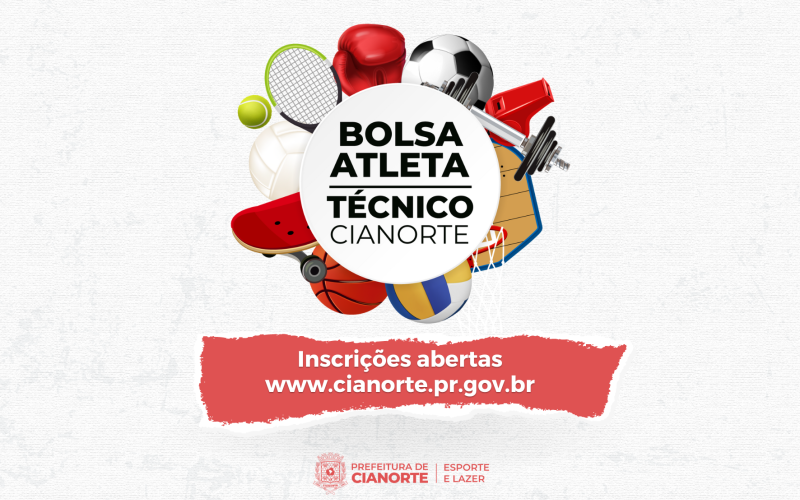 Estão abertas as inscrições para o Bolsa Atleta, Paratleta e Técnico 2023