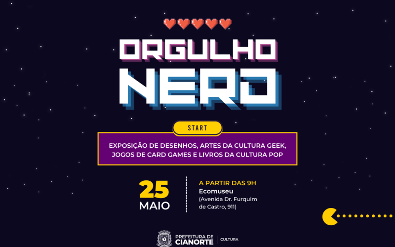 Evento no Ecomuseu celebra o Dia do Orgulho Nerd neste sábado