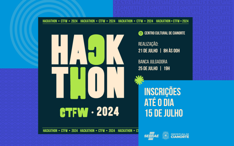 Hackathon CTFW 2024 está com inscrições abertas