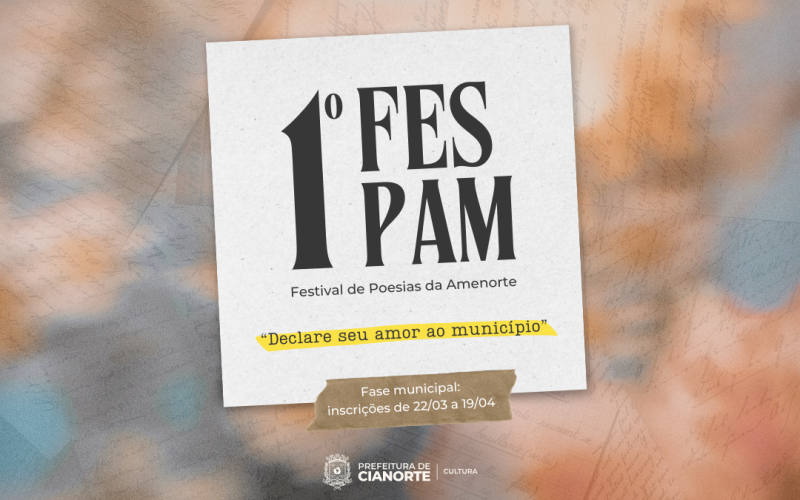 Última semana para inscrição no Concurso de Poesias da Amenorte