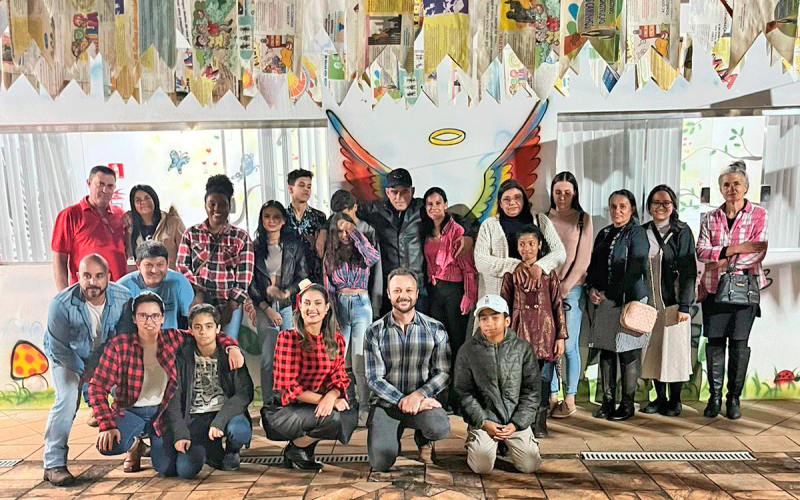 Famílias acolhedoras recebem capacitação continuada