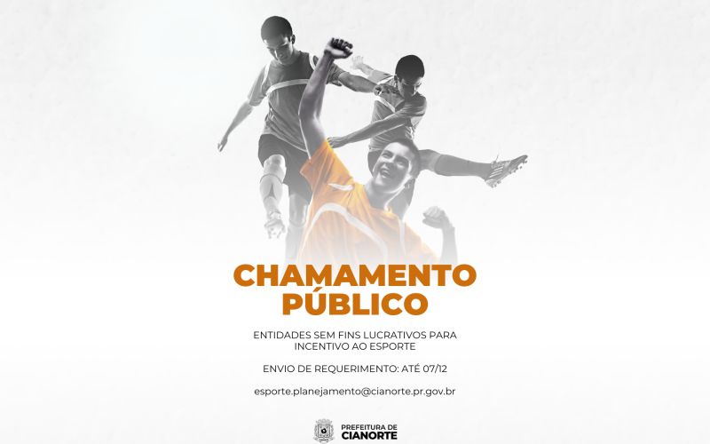 Entidades sem fins lucrativos podem pleitear recursos para promoção do esporte