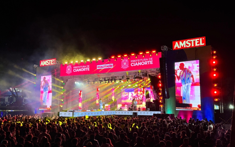 Cianorte Festival movimenta mais de 110 mil pessoas nos cinco primeiros dias