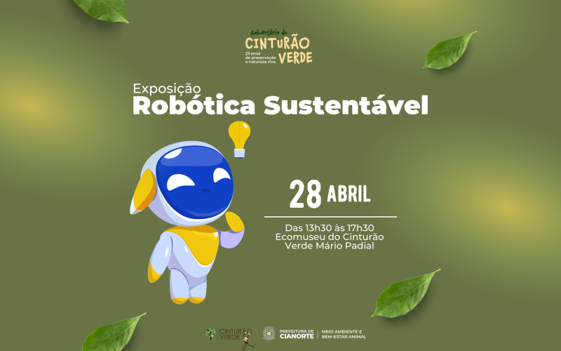 Robótica Sustentável é tema de exposição de trabalhos