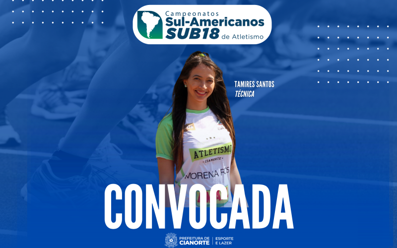 Técnica do Geração Atletismo é convocada para Seleção Brasileira