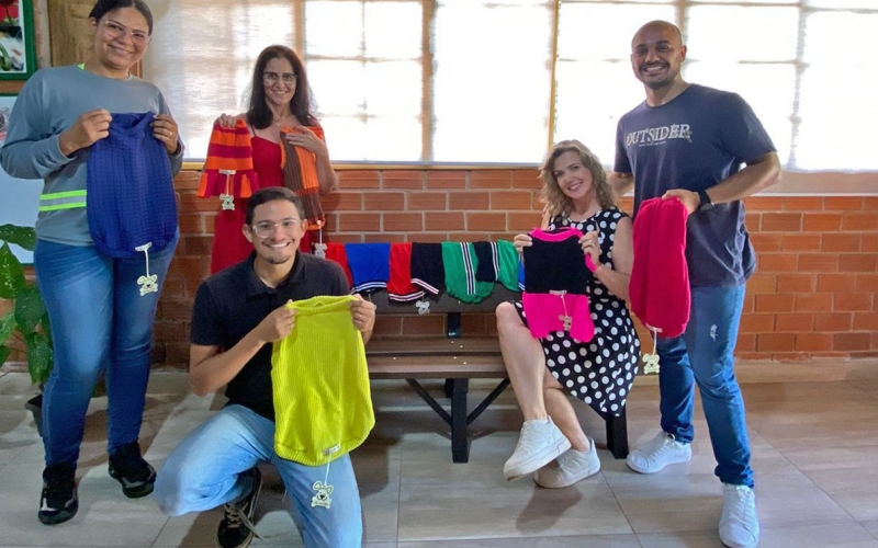 Cãopanha do Agasalho recebe doação de empresa local