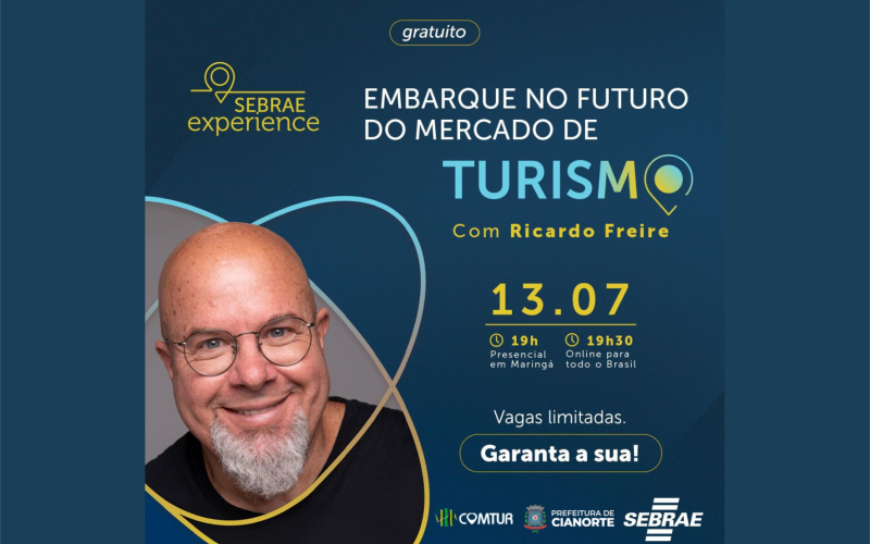 SEBRAE oferece palestra gratuita para empresários do turismo
