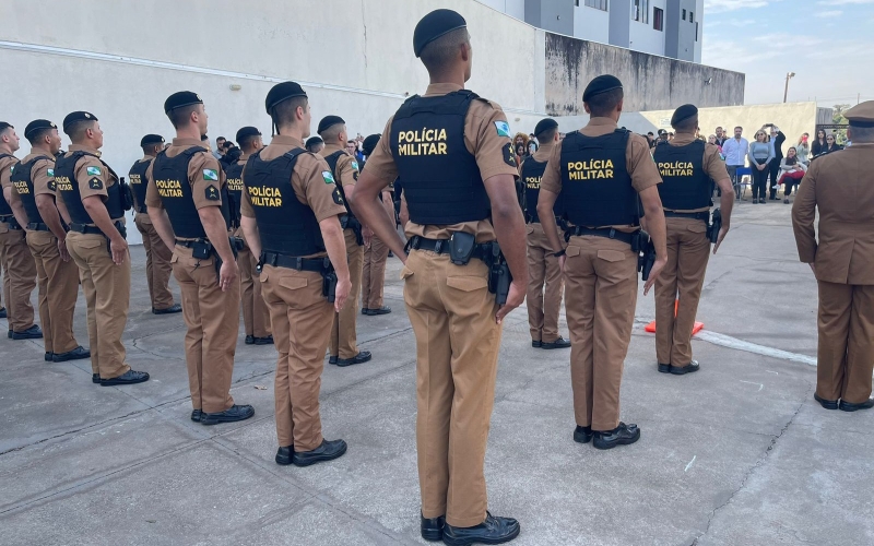 Homenagens marcam solenidade dos 169 anos da Polícia Militar do Paraná