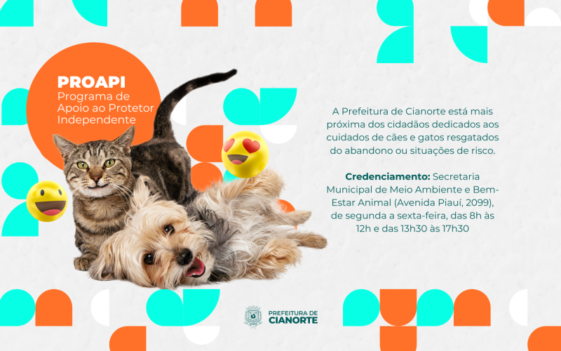 Prefeitura lança Programa de Apoio ao Protetor Independente de Animais