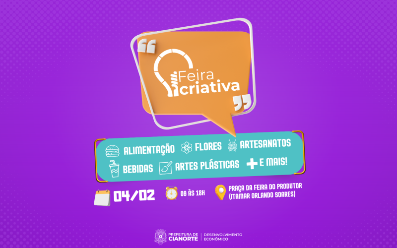 Feira Criativa retorna neste sábado com mais de 40 expositores