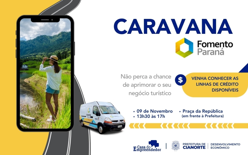 Cianorte recebe Caravana de Crédito da Fomento Paraná