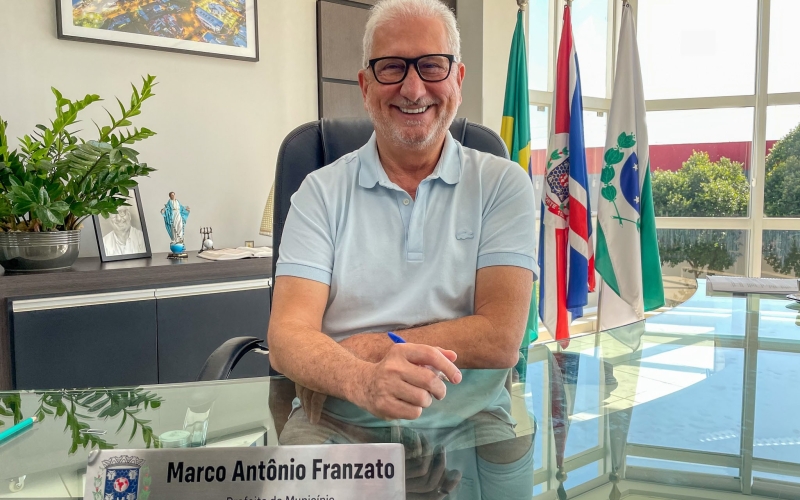 Com um ano e meio de mandato, prefeito Marco Franzato faz balanço da gestão