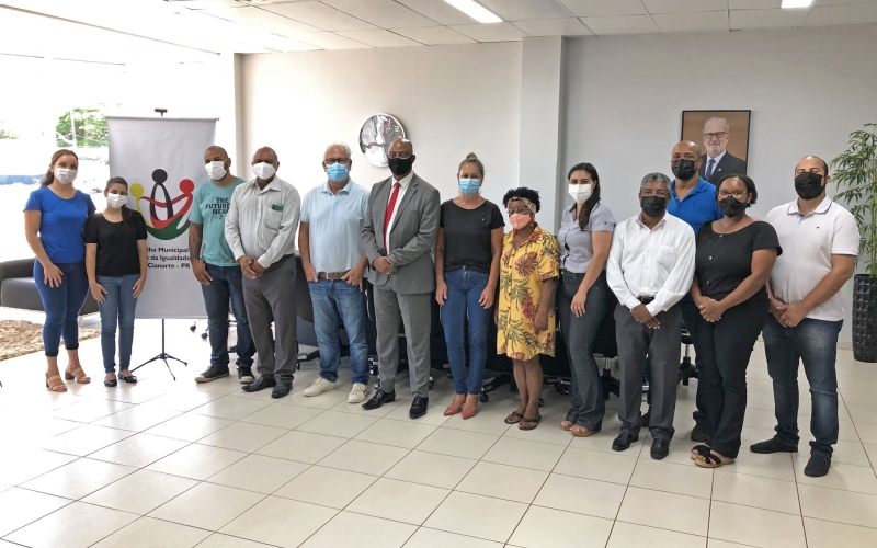 Comitiva do Conselho Estadual de Promoção da Igualdade Racial visita Cianorte