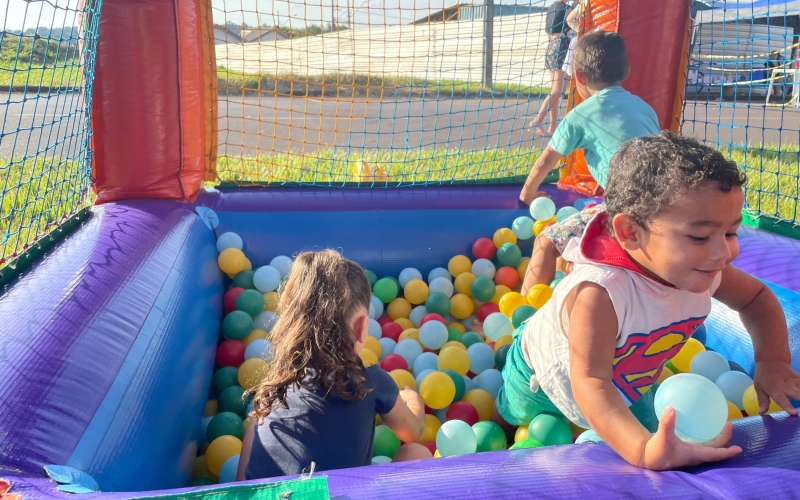 Rua de Lazer movimenta crianças no Morada do Sol 