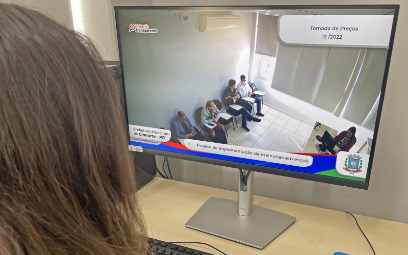 Licitações presenciais têm transmissão ao vivo pelo YouTube