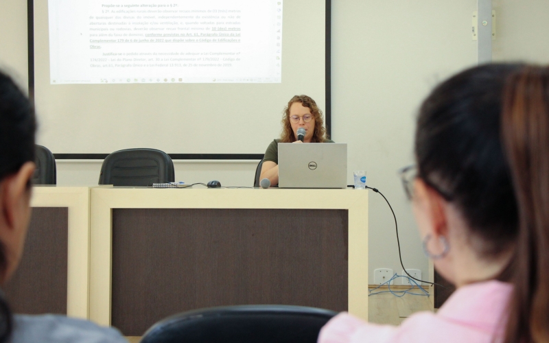 Audiência Pública apresenta alterações no Plano Diretor Municipal