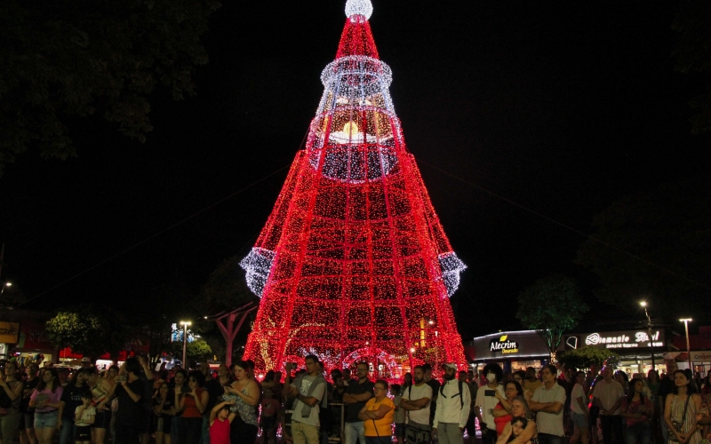Prefeitura de Cianorte realiza lançamento da decoração do Natal Luz 2022 