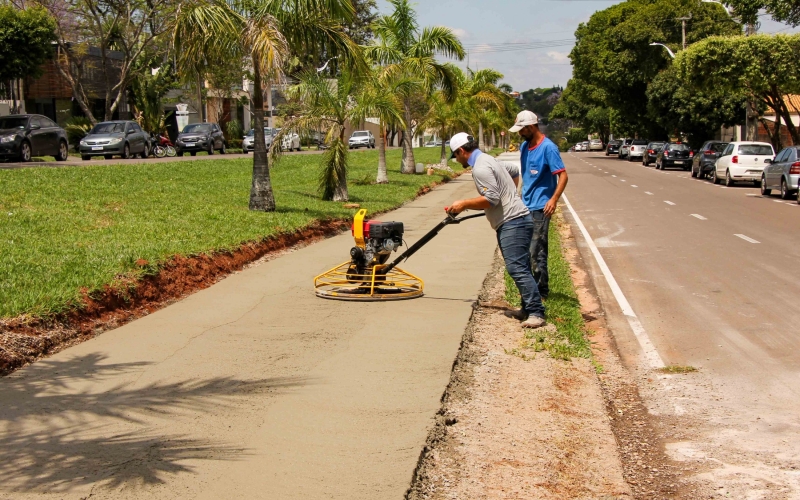 Novas ciclovias são construídas em Cianorte