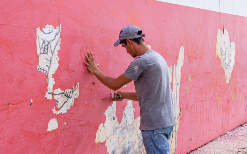 Ginásio José Guimarães passa por melhorias