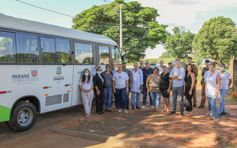 São Lourenço recebe micro-ônibus 0 km para transporte de pacientes